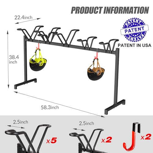 5 Bike Floor Stand (408.32 Ounce)