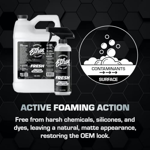 Ethos FRESH All Purpose Interior Cleaner Car Detailing Kit (16 Fl Oz)