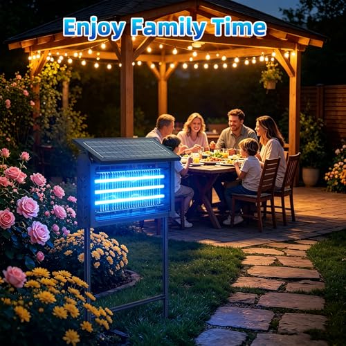 Solar Bug Zapper Outdoor 22 in
