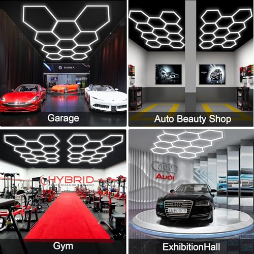 Hexagon Garage Light