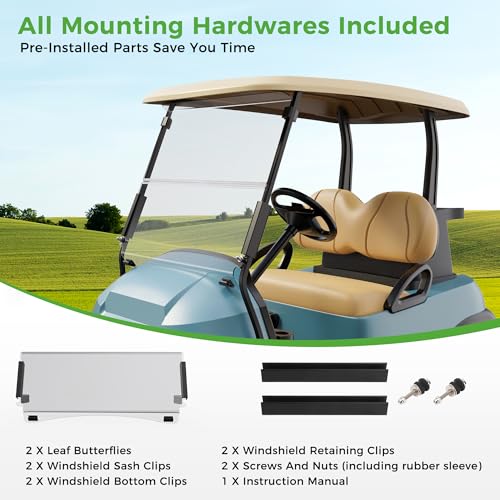 Golf Cart Windshield for Club Car Precedent