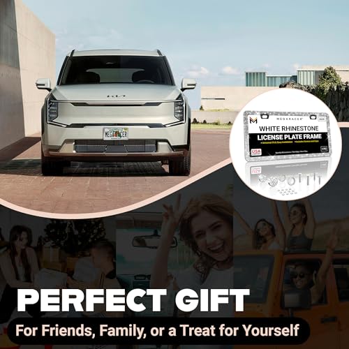 Sparkly Bling License Plate Frame for Women