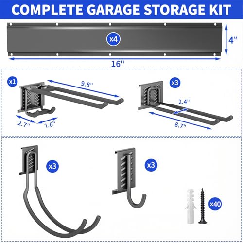 Garage Tool Organizer Wall Mount