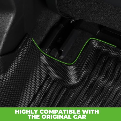 Floor Mats and Cargo Liner&Backrest Mat Fit forToyota Sienna 2013