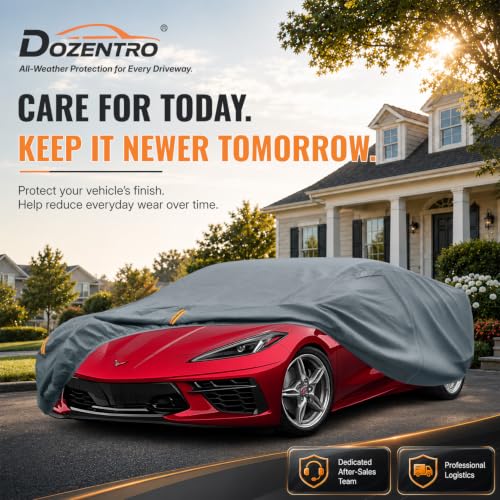 Waterproof Heavy Duty Car Cover Custom Fit Chevy Corvette C8