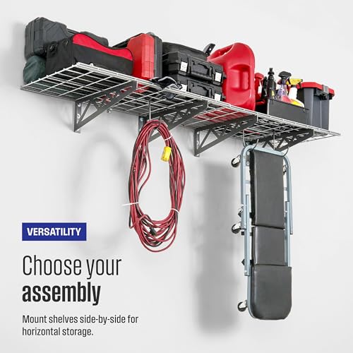 Steel Garage Wall Shelves 2 (2 Count)