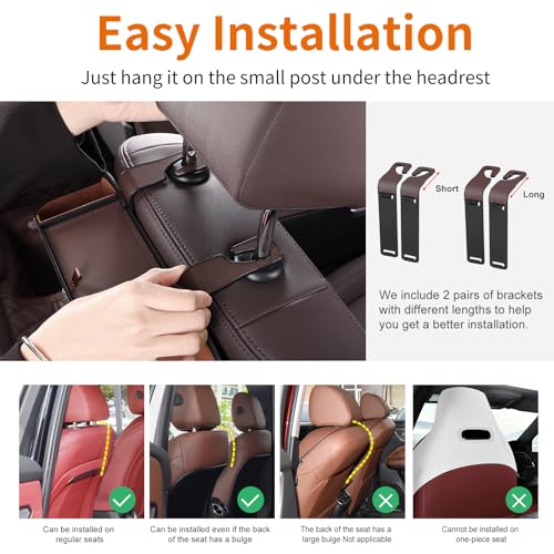 Car Seat Back Cup Holder