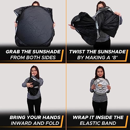 Semi Truck Sun Shade for Windshield