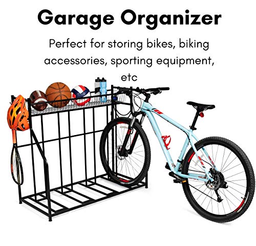 Bike Rack Garage Storage Floor Stand