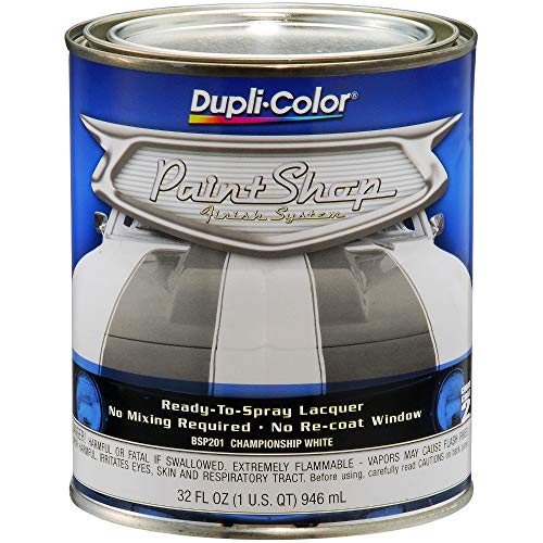 BSP201-2 PK) 'Paint Shop' Championship White Finish System Base Coat - 1 Quart, (Case of 2) (1892 milliliter)