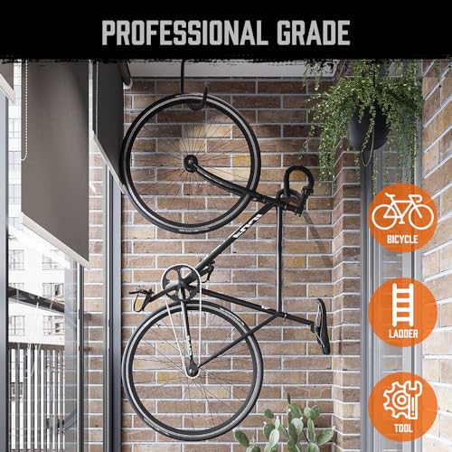 6 Pack Heavy Duty Bike Hooks