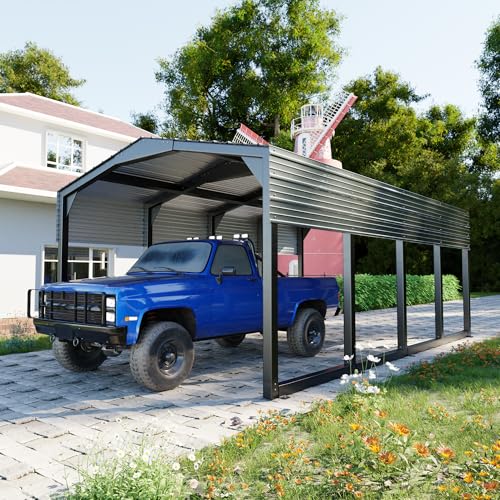 Military Grade Metal Carport 12x20 FT