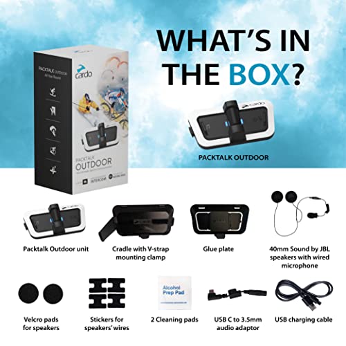PACKTALK Outdoor Helmet Communication System