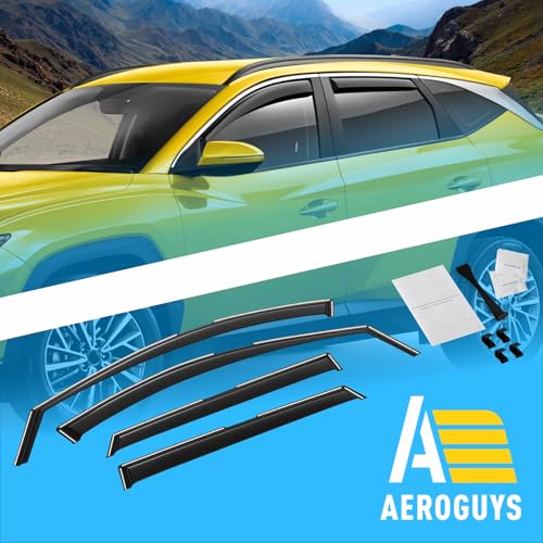 Extra Durable Window Deflectors in (4 Count)