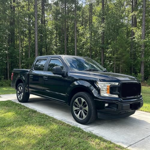 Rain Guards Compatible with Ford F150 Super Crew Cab 2015 (4 Count)