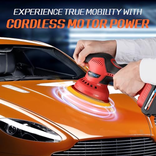 Cordless Car Buffer Polisher w