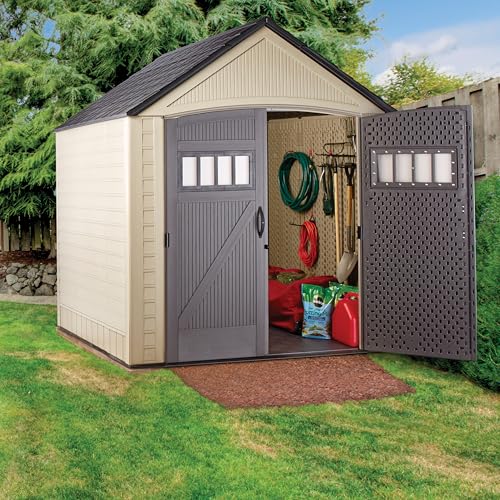 Resin Outdoor Storage Shed with Floor