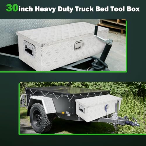 30 Inch Diamond Plate Truck Bed Tool Box