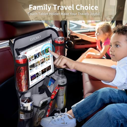 Car Backseat Organizer with Touch Screen Tablet Holder (22.9281 Ounce)