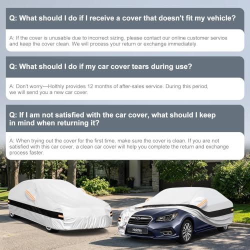 10 Layers Sedan Car Cover Custom Fit for Subaru Legacy