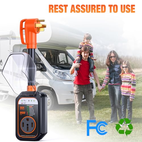 RV Surge Protectors 50 Amp Waterproof