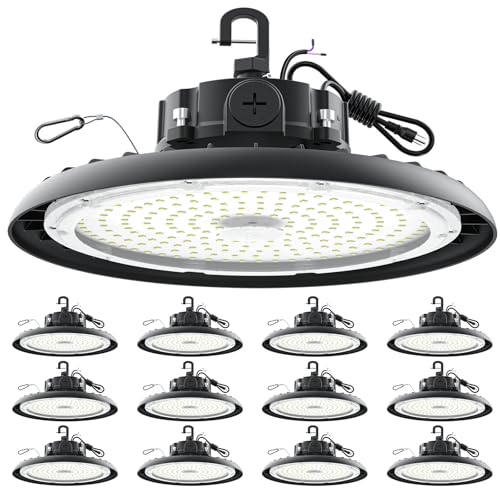 240W UFO LED High Bay Light 12 Pack (12 Count)