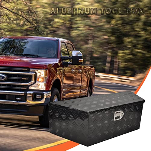 39 Inch Aluminum Trailer Tongue Tool Box 5 Bar Tread Wide Utility