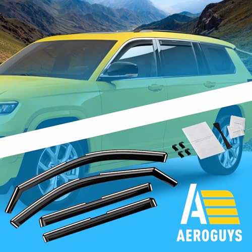 Extra Durable Window Deflectors in (4 Count)