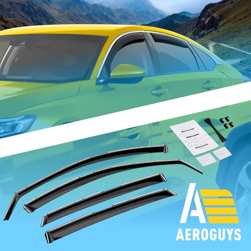 Extra Durable Window Deflectors in (4 Count)
