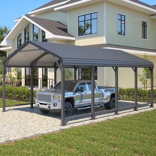 12x20FT Heavy Duty Metal Carport