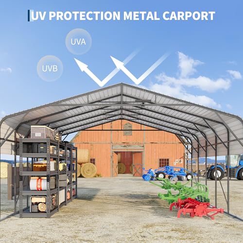 20x25FT Metal Carport w