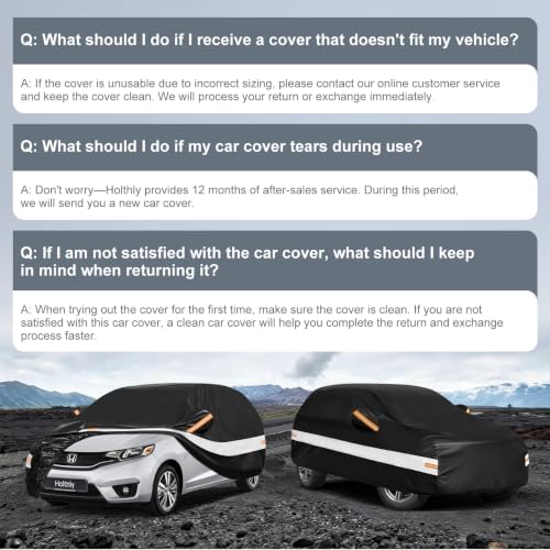 10 Layers Hatchback Car Cover Custom Fit for Honda Fit