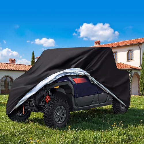 UTV Cover Heavy Duty 300D Waterproof Outdoor Storage 4