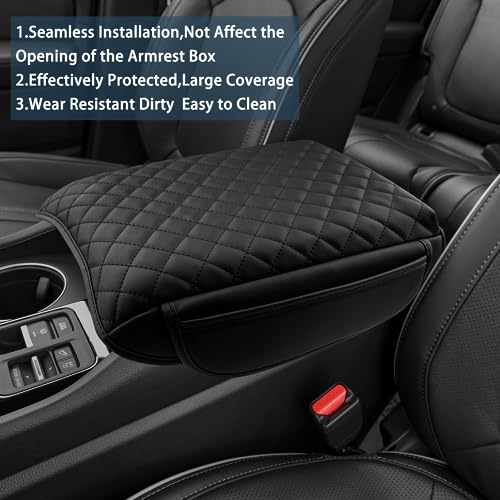 2026 Passport Armrest Cover for Honda Passport 2026 Accessories Thicken Soft & Comfy Center Console Cover Compatible with 2024