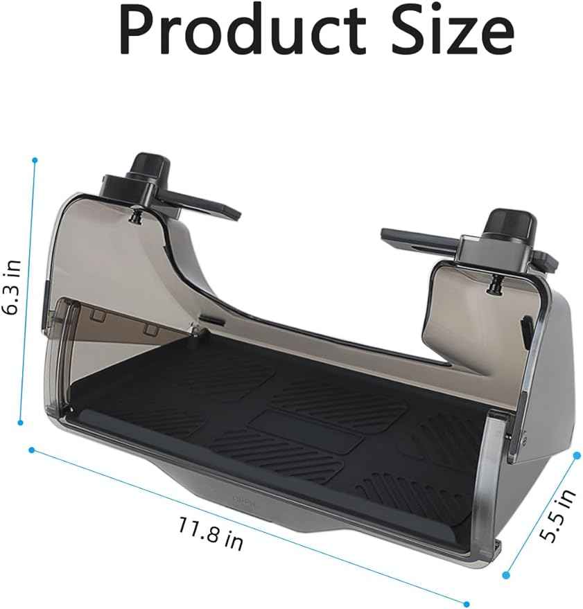 for Tesla Model Y 3 (Juniper & Highland Included) Under Screen Storage Shelf Organizer Tray Box Open-Close Hidden Center Console Organizer for Model Y 2020-2026 & Model 3 2017-2025 Accessories