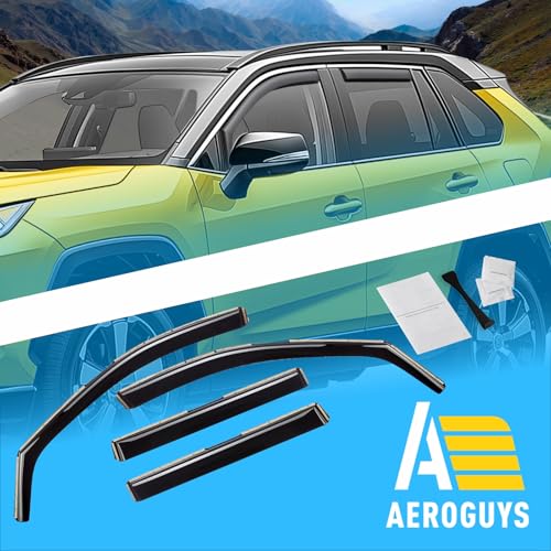 Extra Durable Window Deflectors in (4 Count)