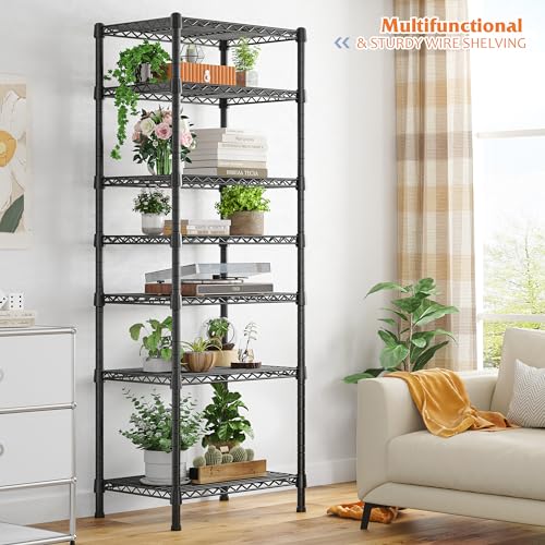 7 Tier Metal Shelving Unit