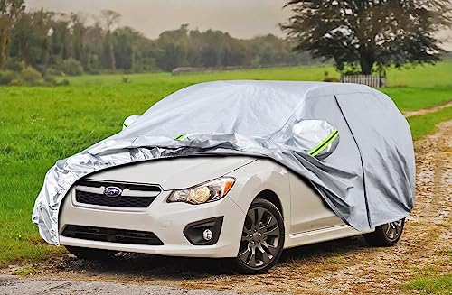 6 Layers Car Cover Custom Fit Subaru Impreza Hatchback from 1992 to 2025