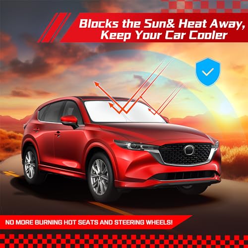 Windshield Sun Shade for Mazda CX5 2017