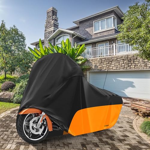 Motorcycle Cover Heavy Duty for Touring Side Box Models