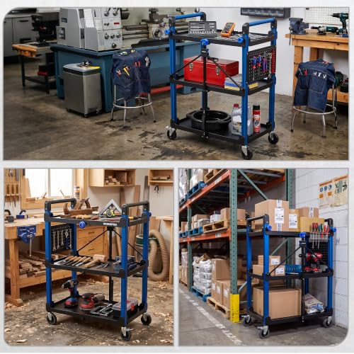 Heavy Duty 3 Tier Utility Cart
