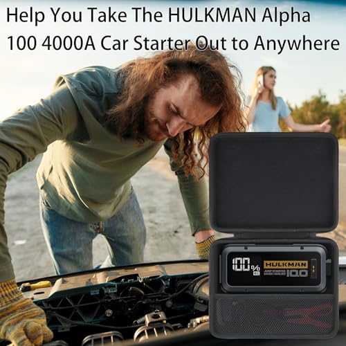 Hard Case for HULKMAN Alpha100 Jump Starter