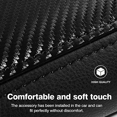 Center Console Cover for Hyundai Sonata 2020 2021 2022 2023 Accessories Carbon Fiber Armrest Cover Anti