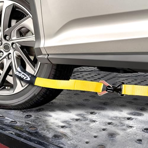 Car Tie Down Straps for Trailers 2" x 10' 4 (4 Count)