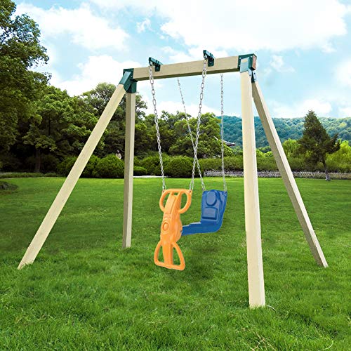 A Frame 2 Brackets Swing Set Bracket with Mounting Hardware (2 Count)
