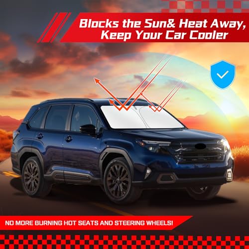Windshield Sun Shade for Subaru Forester 2025