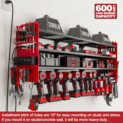 Power Tool Organizer Wall Mount