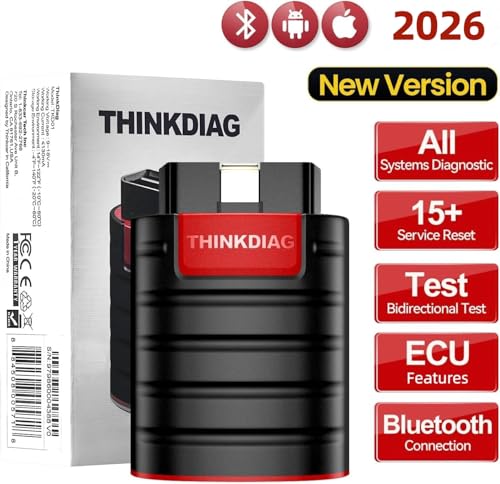 Thinkdiag OBD2 Scanner Bluetooth ECU Function Bidirectional Diagnostic Tool
