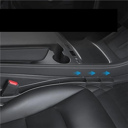 Seat Gap Storage Box Compatble for Tesla Model 3 Model Y Seat Gap Filler Organizer Crevice Organizer Model Y Juniper 2025 Accessories