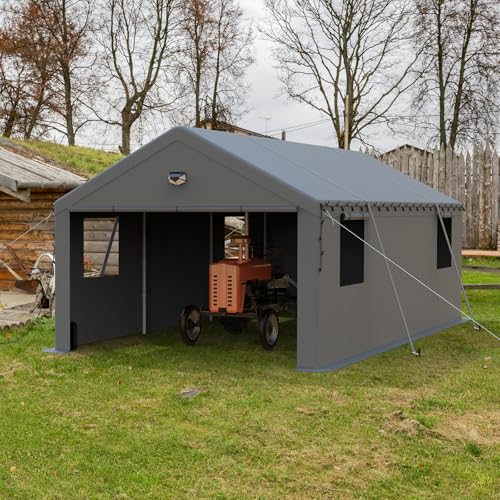 13x25 Heavy Duty Carport Canopy